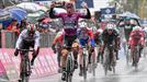 Últimos tres kilómetros de la lluviosa 5ª etapa del Giro de Italia