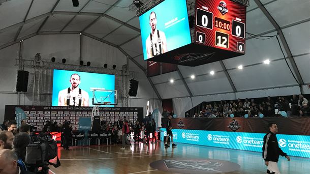 Gasteiz acoge la más prestigiosa competición del baloncesto europeo.