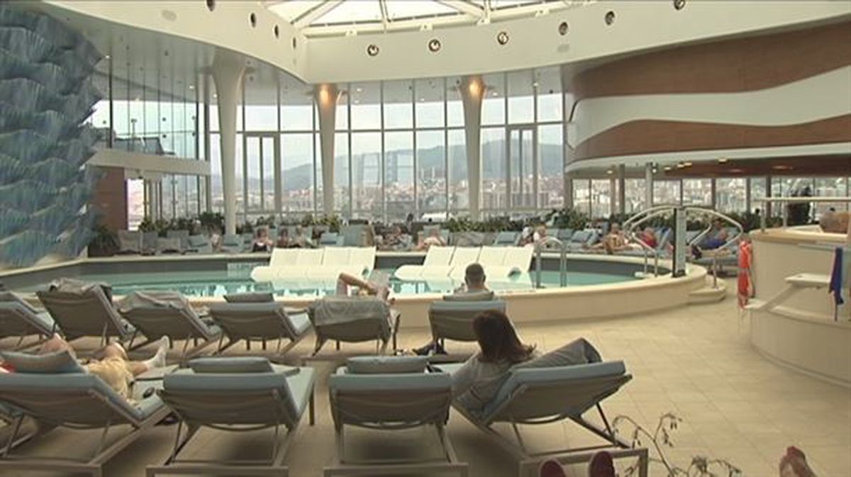 Interior del 'Celebrity Edge'