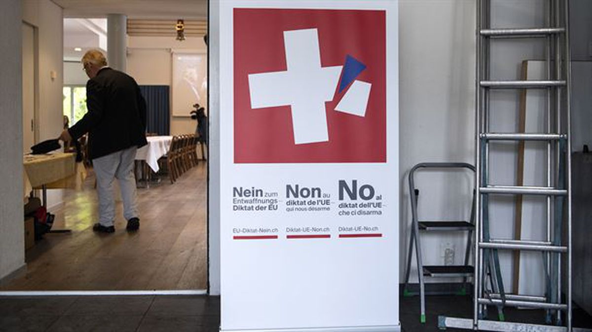 Referéndum sobre las armas en Suiza