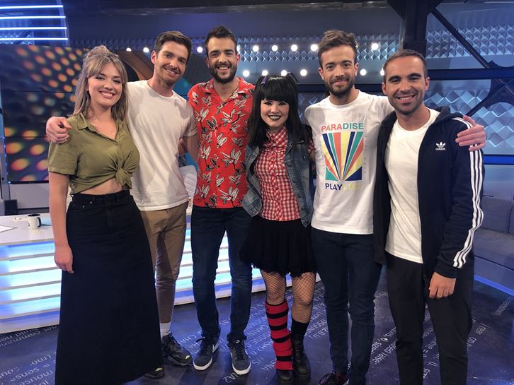 Gaztea Box, Ainhoa Etxebarria, Ibon Fernandez eta Alain Perez