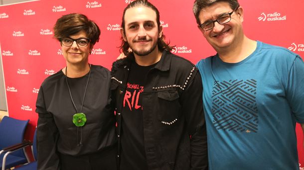 Almudena Cacho, Ladis y Txema Cámara.