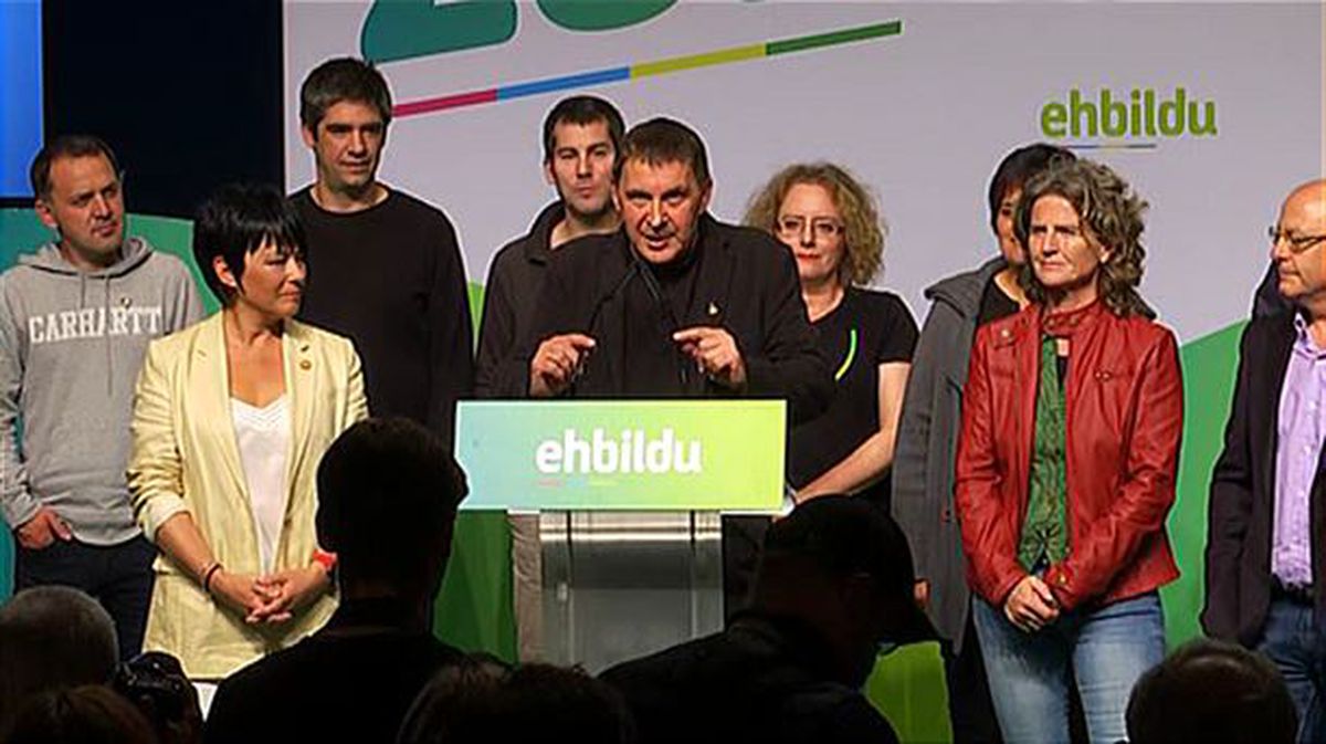 Arnaldo Otegi, en las elecciones del 26 de mayo