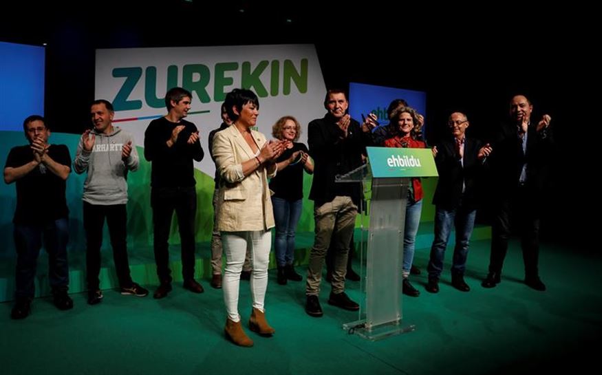 EH Bilduren ekitaldia. Argazkia: EFE