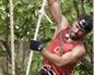 Jontxu, ganador del duelo de trepar por las lianas; Lekue, eliminado