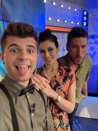 Iban Garcia, Nahiara Gago eta Isma Pereira