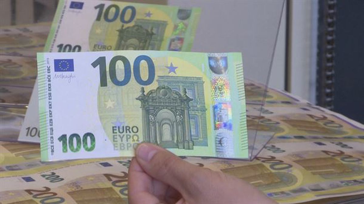 100 euroko billete berria