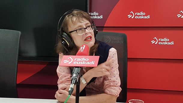 La escritora bilbaína Cristina Maruri