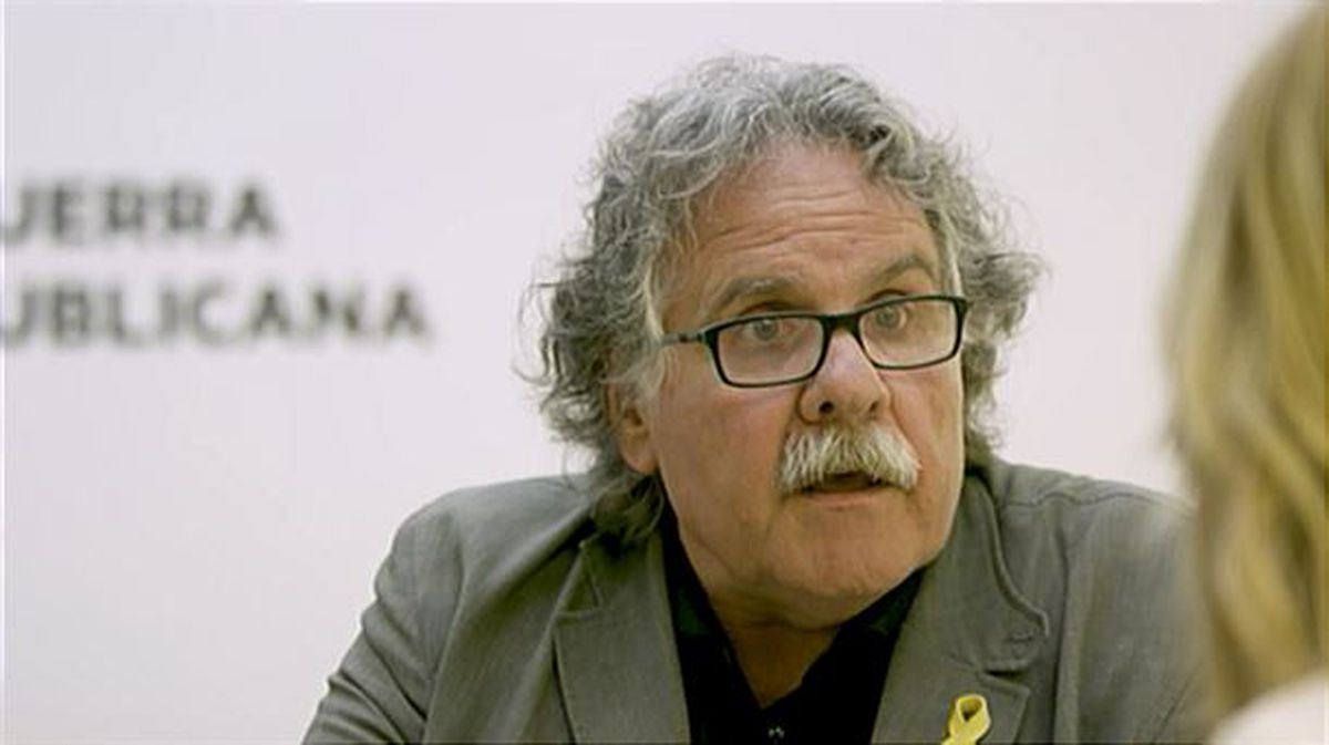 El exdiputado de ERC en el Congreso Joan Tardà. Imagen obtenida de un vídeo de EiTB.