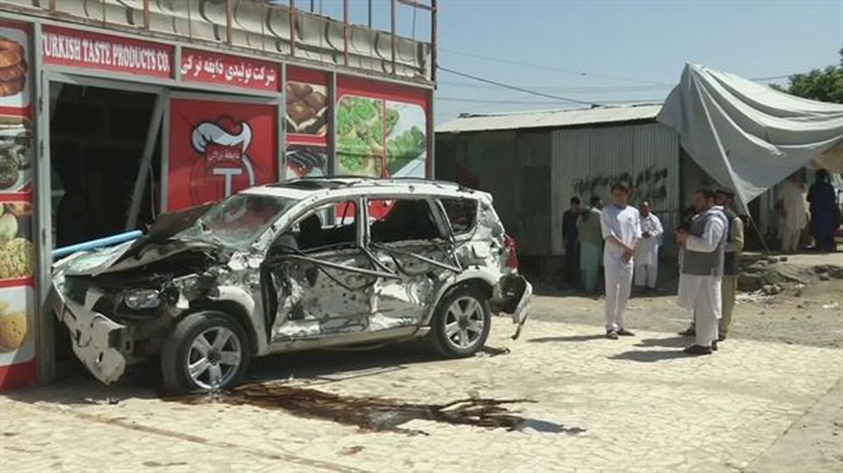 Ataque con coche bomba en Kabul.