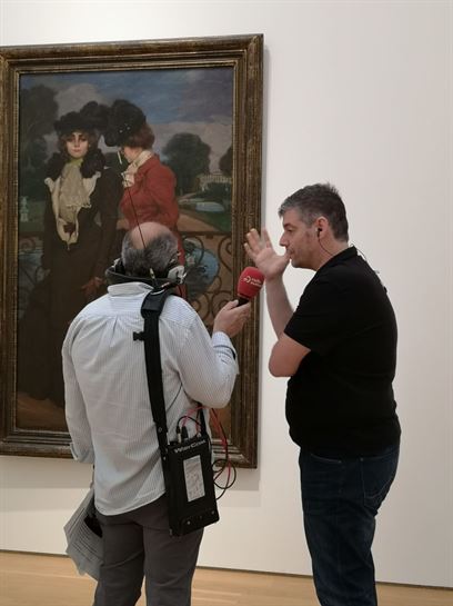 'MQP', en el Museo de Bellas Artes de Bilbao. (Foto: Radio Euskadi)