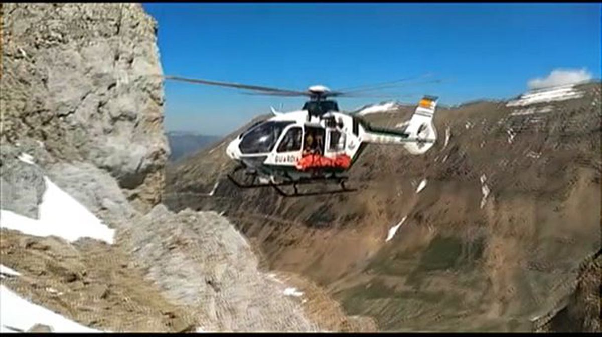 Fallece un montañero de Ermua al caer desde el pico Collarada