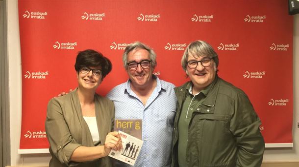 Almudena Cacho, Ramón Galarza y César Ibarretxe