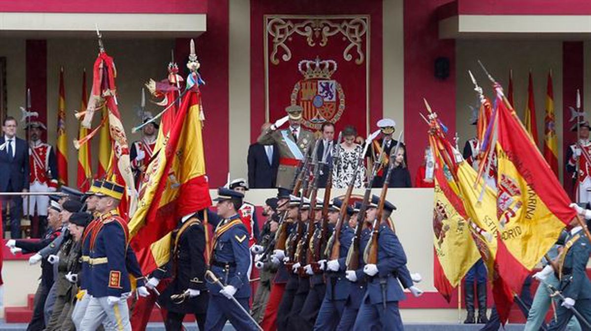El Ejército español el Día de la Hispanidad. Foto de archivo: Cristina Cifuentes (Flickr)