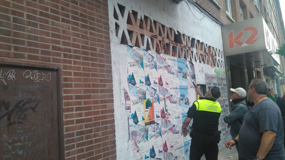 Autobus pierde las dos ruedas de atrás en Vitoria (Radio Vitoria)