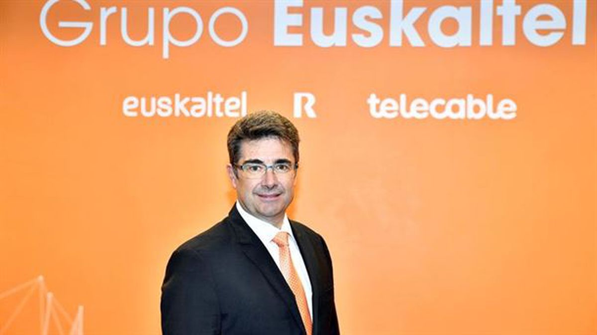 El consejero delegado del Grupo Euskaltel, José Miguel García.