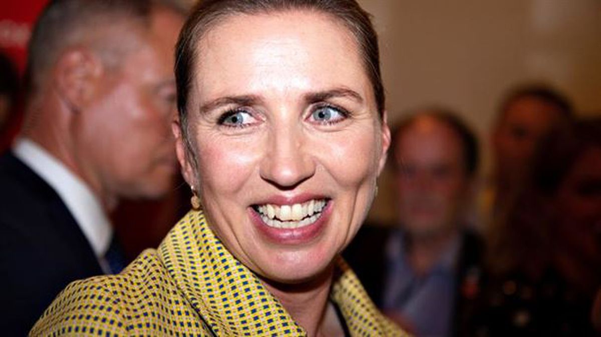 La líder del Partido Socialdemócrata, Mette Frederiksen