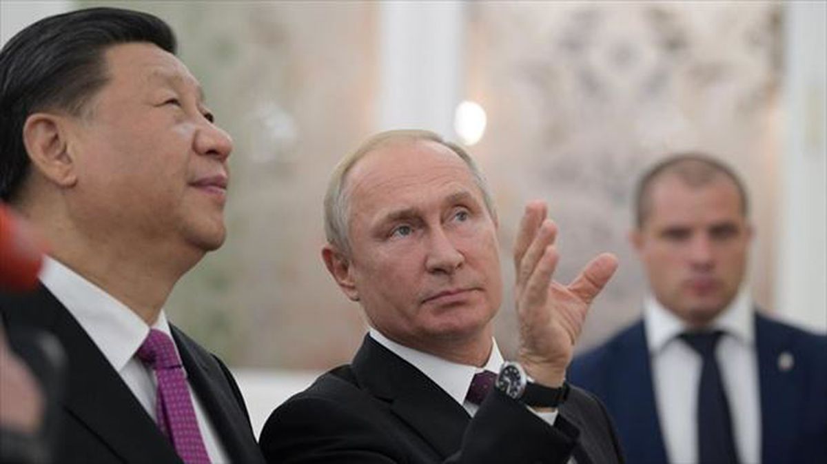 Putin y Xi en el Krelim. 