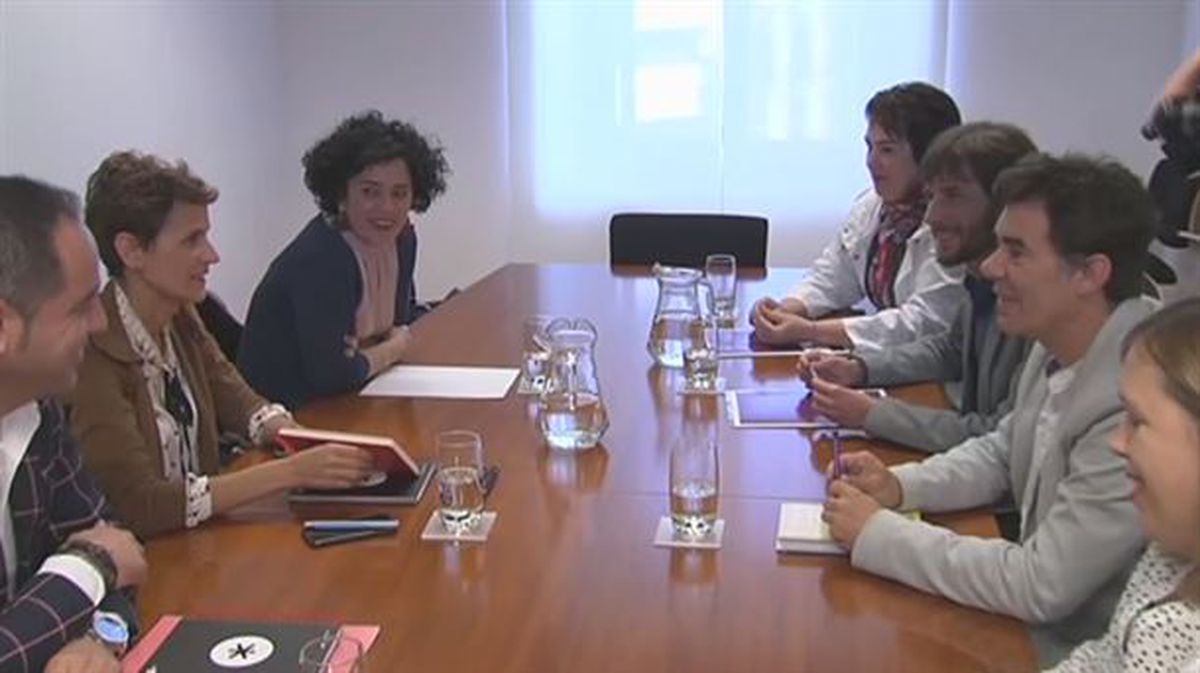 Reunión entre PSN y Podemos