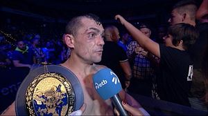 Gago, pozarren bere garaipenaren ostean