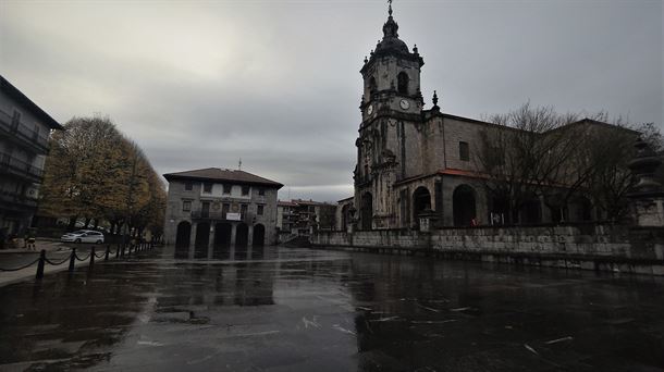 Imagen de la plaza de Andoain