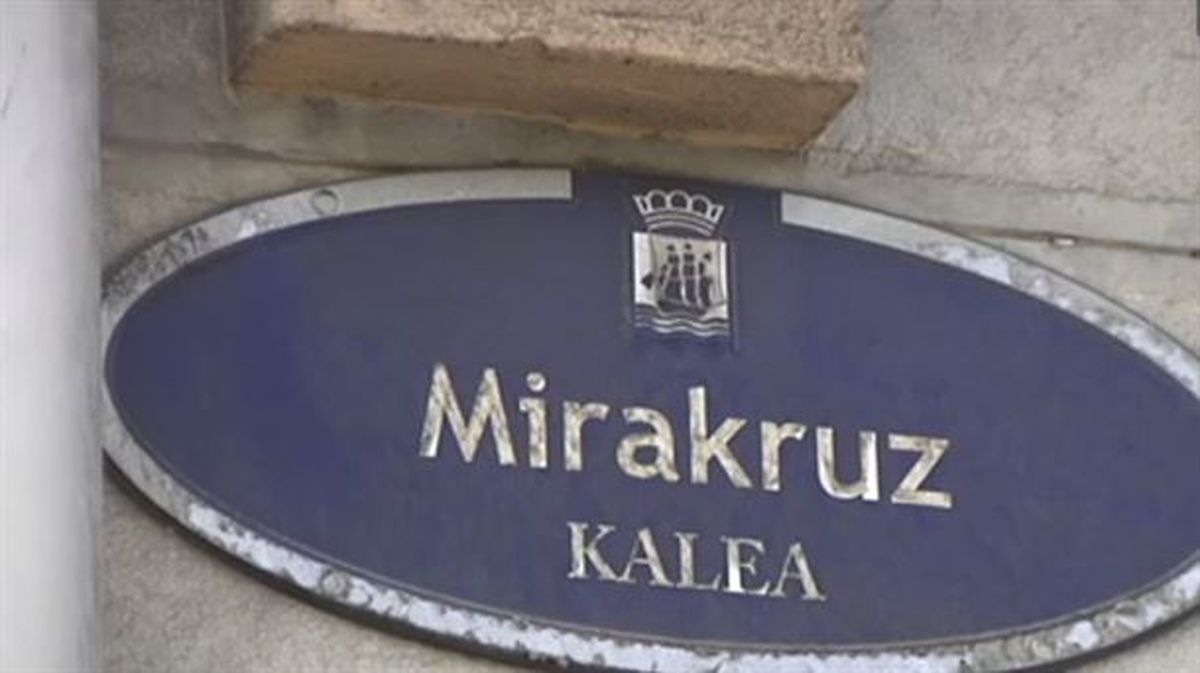 La agresión se produjo en la calle Miracruz de Donostia.