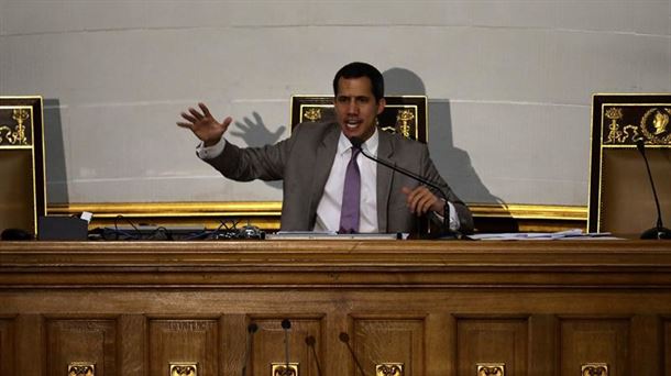 Juan Guaidó, presidente de la Asamblea Nacional venezolana. Foto de archivo: EFE