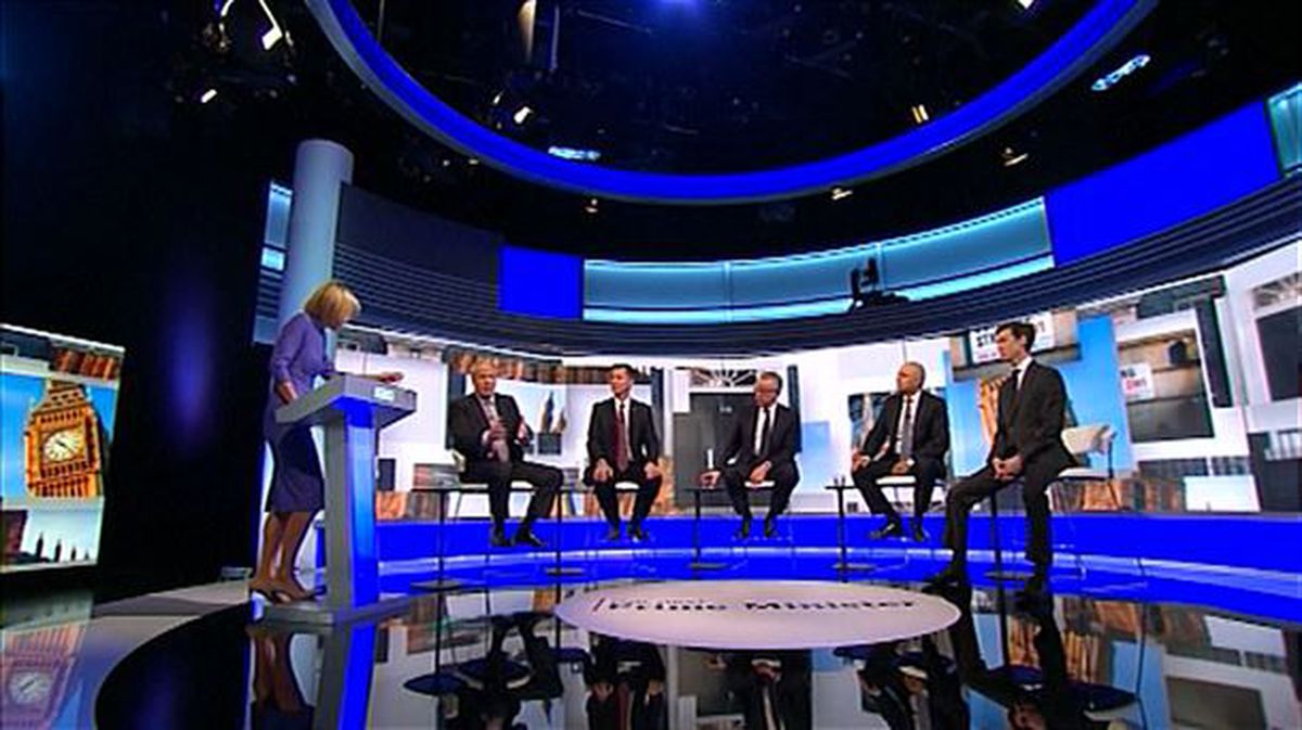 Debate entre los candidatos a suceder a Theresa May
