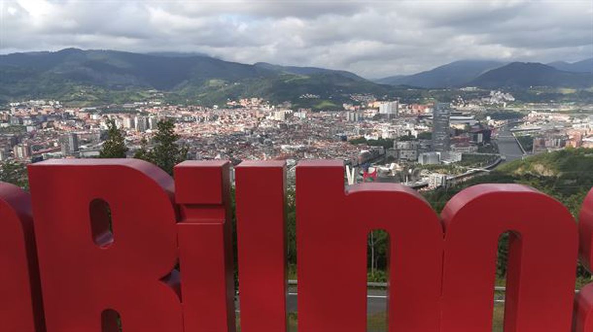 Imagen panorámica de Bilbao