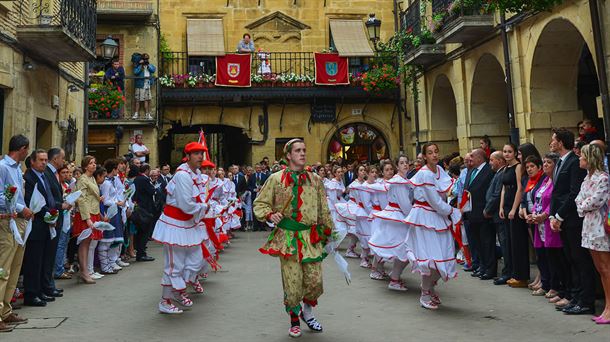 Día Grande en la fiestas de Laguardia en Rioja Alavesa