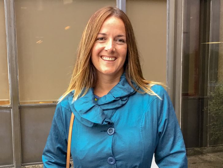 Ziortza, en Miramon, antes de la final. (Foto: EiTB)