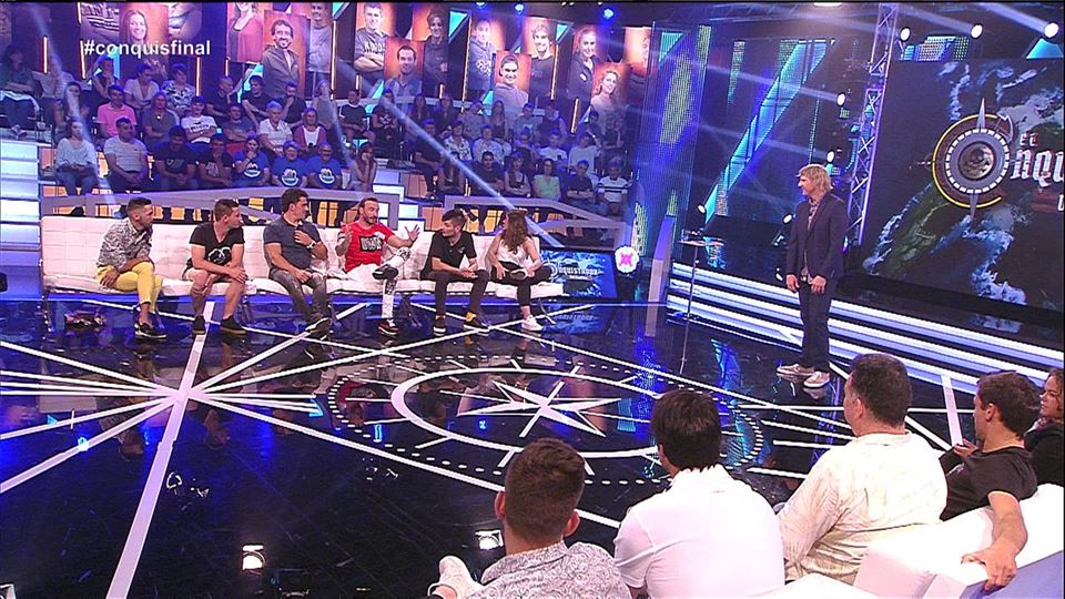 Los seis finalistas en plató