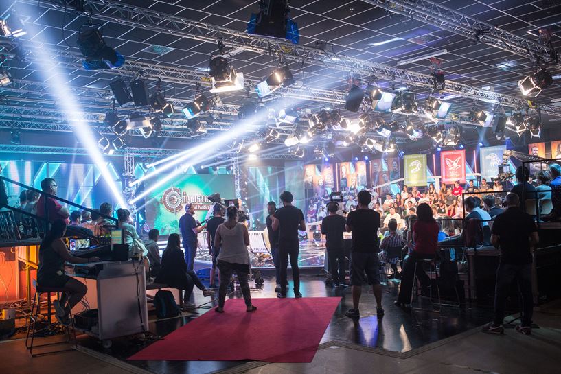 Backstage de la final