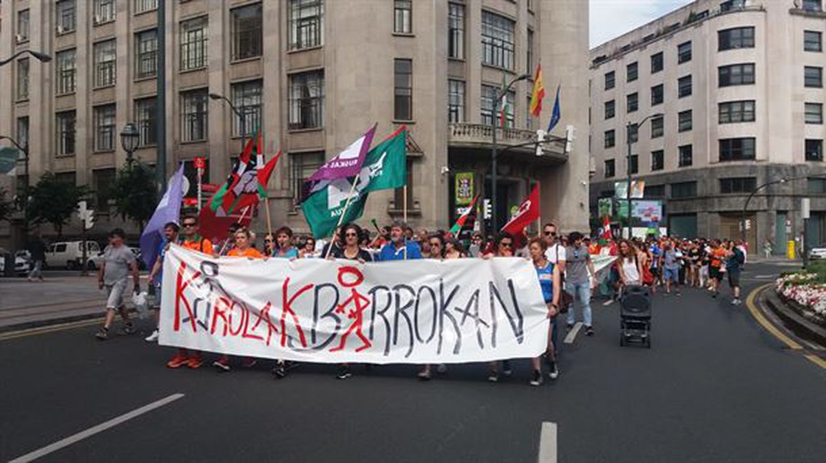 Manifestación en Bilbao