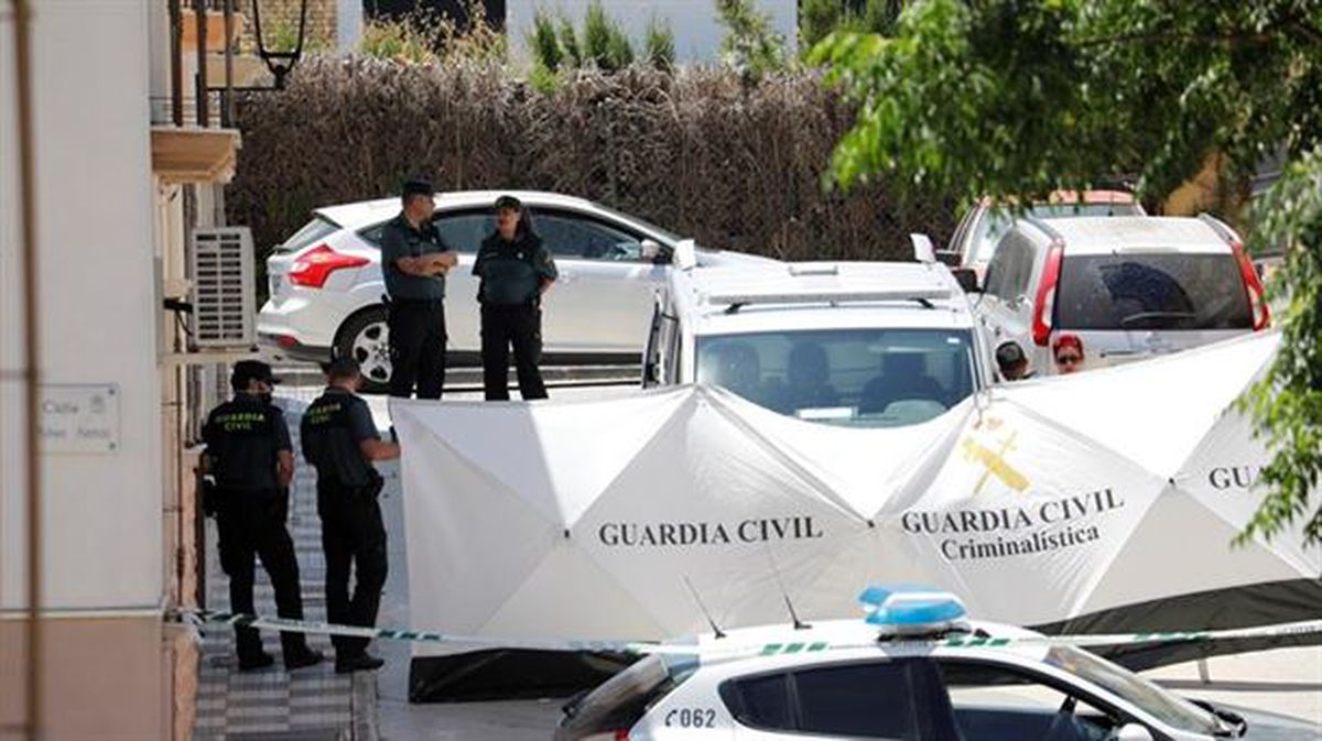 La Guardia Civil, en la vivienda