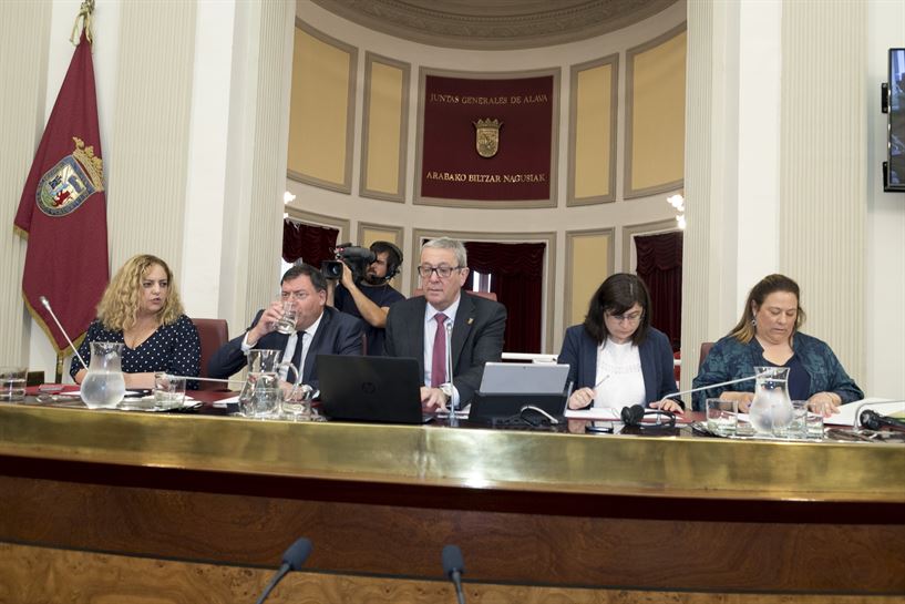 Pleno de inversitura del Dip Gral Álava, 04.07.2019