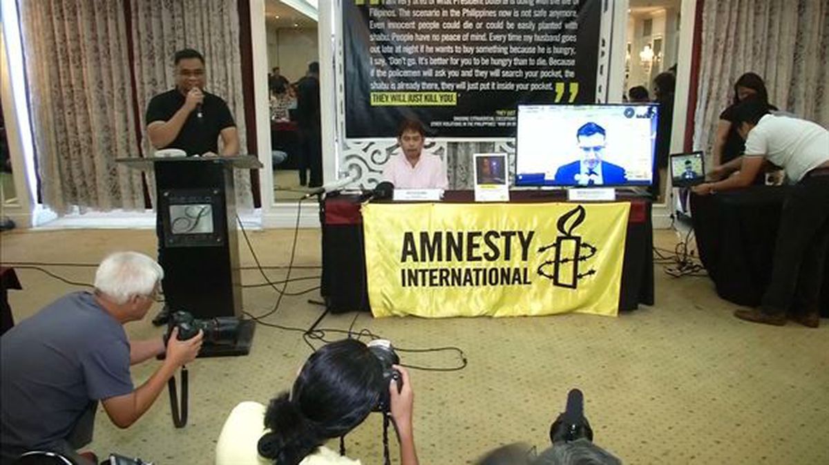 Amnistía Internacional denuncia las ejecuciones ilegales en Filipinas. Foto: EiTB
