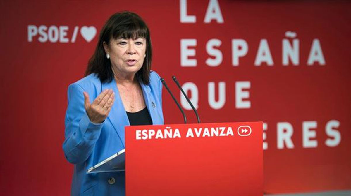 La presidenta del PSOE, Cristina Narbona. Foto: EFE