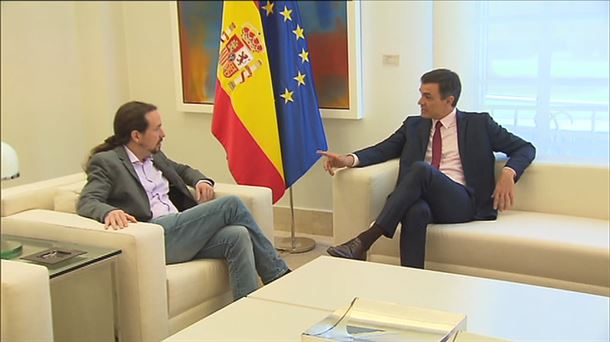 Pedro Sánchez y Pablo Iglesias