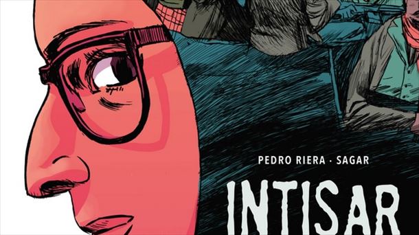 Portada del cómic 'Intisar en el exilio. Retrato de una mujer moderna yemení'