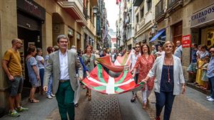El PNV rinde homenaje a la ikurriña en su 125º aniversario