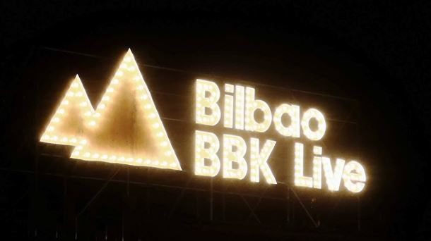 Cartel fluorescente del Bilbao BBK Live