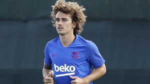 Griezmann ya se entrena con el Barcelona