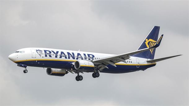 Avión de Ryanair. Foto de archivo.