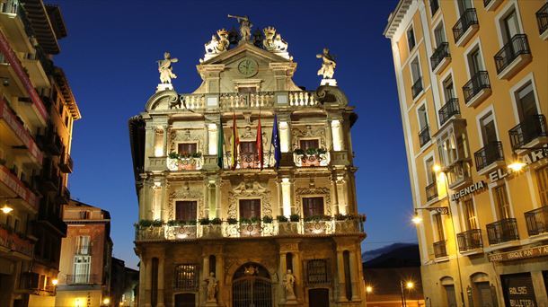 Ayuntamiento de Pamploa. Foto: Mikel Arana