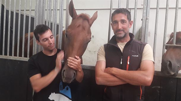 Hipódromo donostiarra: Fernando Liñán y Victor Manuel Valenzuela.