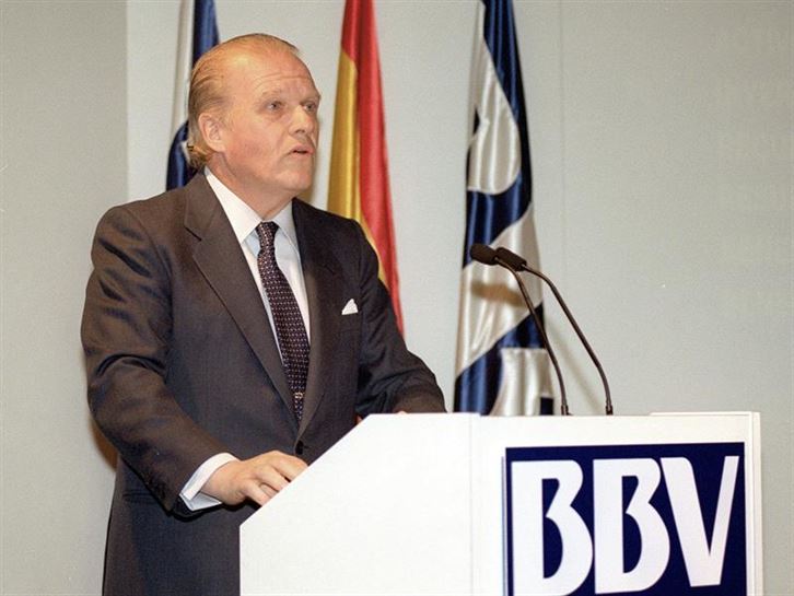 Emilio Ybarra BBVAko presidente ohia.