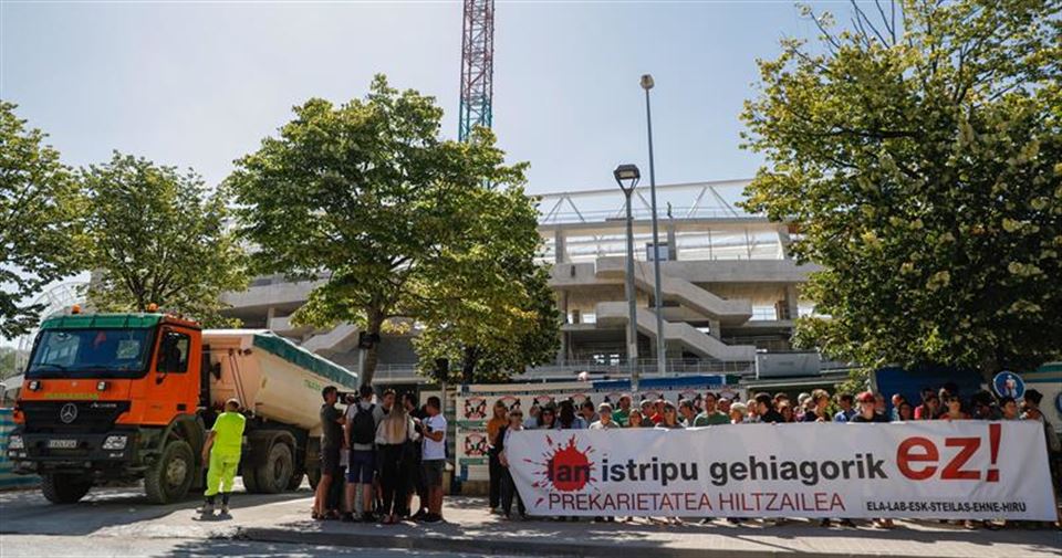 ELAk eta LABek deitutako elkarretaratzea, Dosnotian