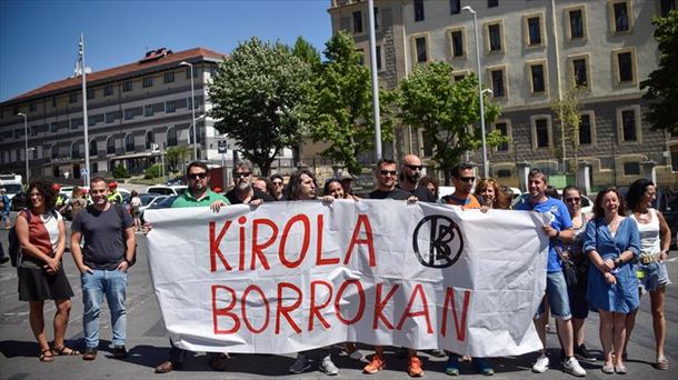 Huelga en los Polideportivos de Bizkaia