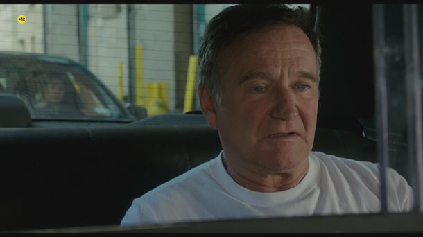 Robin Williams 'El hombre más enfadado de Brooklyn' filmaren fotograma batean